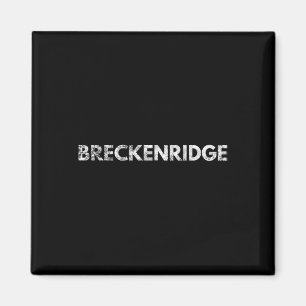 Breckenridge Colorado Skifahren Snowboarden Magnet