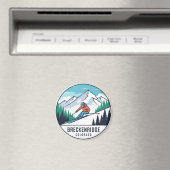 Breckenridge Colorado Skifahrer Magnet (In Situ (Geschirrspüler))