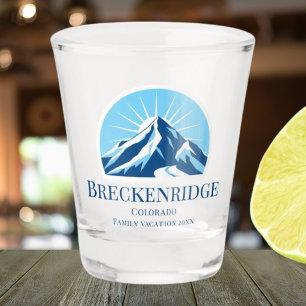 Breckenridge Colorado Skigebiet Showglas Schnapsglas