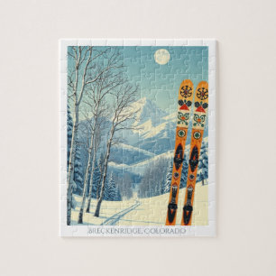Breckenridge Colorado Skiurlaubsspiel Puzzle