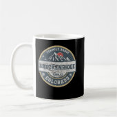 Breckenridge Colorado Tenmile Range Rocky Mountain Kaffeetasse (Links)