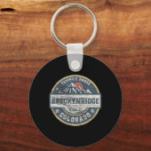 Breckenridge Colorado Tenmile Range Rocky Mountain Schlüsselanhänger (Vorderseite)