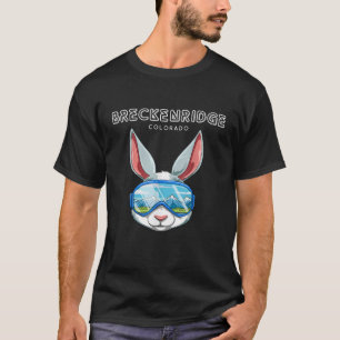 Breckenridge Colorado USA Ski- und Snowboard-Hase T-Shirt