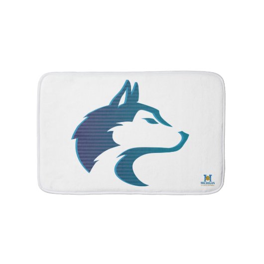 Breckenridge-Huskies #3 Badematte (Vorderseite)