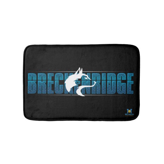 Breckenridge-Huskies #7 Bath Mat Badematte (Vorderseite)