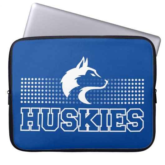 Breckenridge-Huskies Laptopschutzhülle (Vorderseite)
