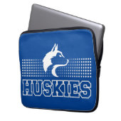 Breckenridge-Huskies Laptopschutzhülle (Vorderseite Links)
