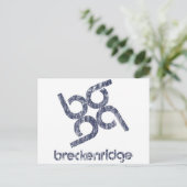 Breckenridge Postkarte (Stehend Vorderseite)