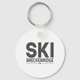 Breckenridge Ski Resort Usa Rocky Mountains Americ Schlüsselanhänger