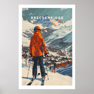 Breckenridge-Skiposter 1 Poster