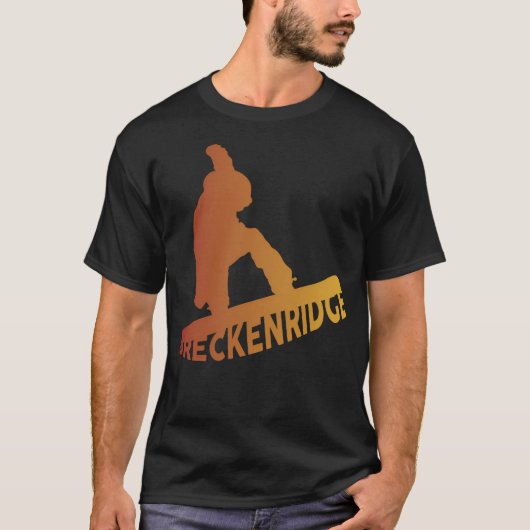 Breckenridge Snowboard T-Shirt (Vorderseite)