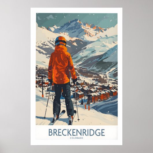 Breckenridge-Wandkunst - Colorado 1 Poster (Vorne)