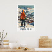 Breckenridge-Wandkunst - Colorado 1 Poster (Küche)