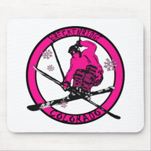 Breckenriege Colorado Rosa Skierkreis Mousepad