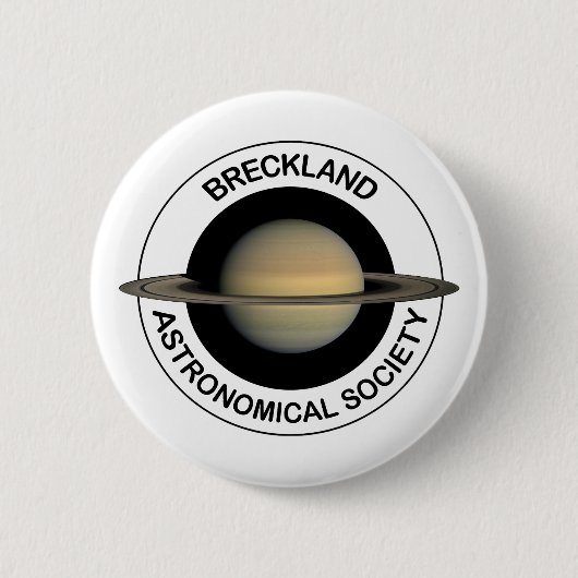 Breckland Astro 6 cm runde Anstecknadel (Vorderseite)