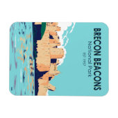 Brecon Beacons Nationalpark Caerphilly Magnet (Horizontal)