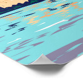 Brecon Beacons Nationalpark Caerphilly Poster (Ecke)