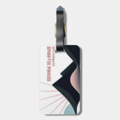 Brecon Beacons Nationalpark Kolored Hills Gepäckanhänger (Rückseite vertikal)