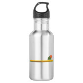 Brecon Beacons Nationalpark Pine Trees Edelstahlflasche (Vorderseite)