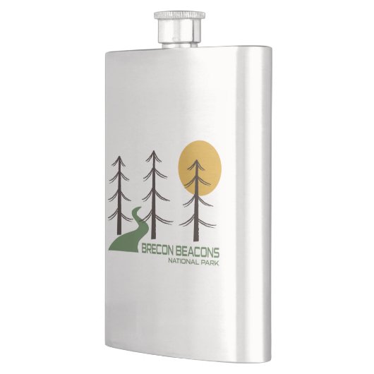 Brecon Beacons Nationalparkplatz Flachmann (Links)