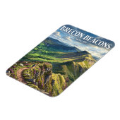 Brecon Beacons Wales Magnet (Linke Seite)