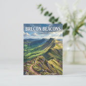 Brecon Beacons Wales Postkarte (Stehend Vorderseite)