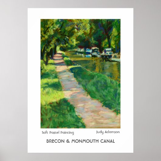 Brecon & Monmouth Canal Print/Poster. Poster (Vorne)