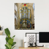 Breda Grote Kerk, Niederlande Poster (Heimbüro)