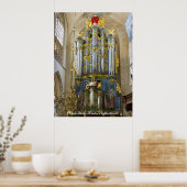 Breda Grote Kerk, Niederlande Poster (Küche)