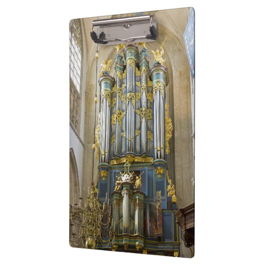 Breda Grote Kerk Orgel Klemmbrett (Links)