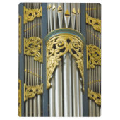 Breda Grote Kerk Orgel Klemmbrett (Rückseite)