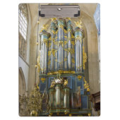 Breda Grote Kerk Orgel Klemmbrett (Vorderseite)