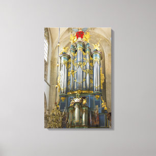 Breda Grote Kerk Orgel Leinwanddruck