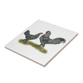 Breda-Huhn-Kuckuck Fliese (Seite)