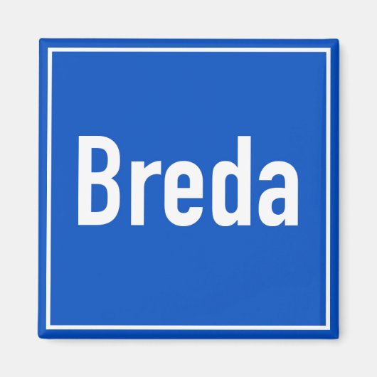 Breda Magnet | Niederlande | Holland | 076 (Vorne)