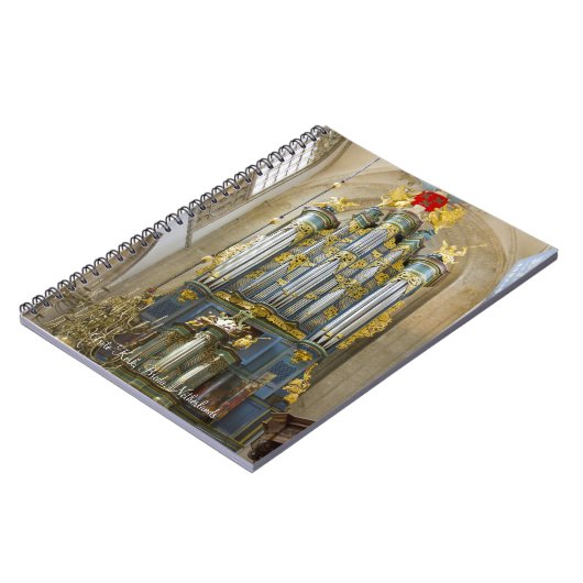 Breda-Pfeifenorgel Notizblock (Linke Seite)