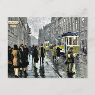 Bredgade, Kopenhagen, berühmtes Gemälde, Postkarte