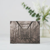 Breedens Brücke, Indiana Postkarte (Stehend Vorderseite)