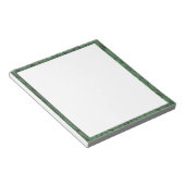 BREEN-Blätter-Grenze Notizblock (angewinkelt)