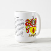 Breen Familien-Wappen Kaffeetasse (VorderseiteRechts)