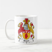 Breen Familienwappen Kaffeetasse (Links)
