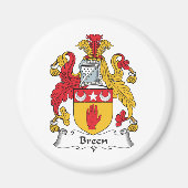 Breen Familienwappen Magnet (Vorne)