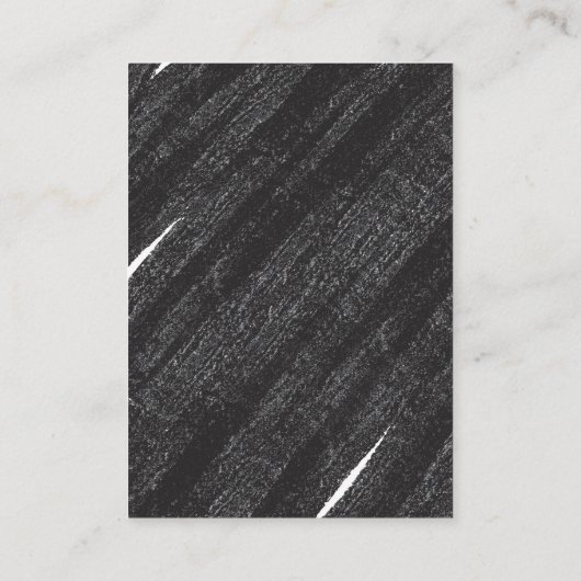 Brees Minimalistisch modern danke Ihnen Enclosure Begleitkarte (Rückseite)