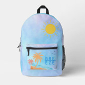 BREEZE Beach Rucksack (Vorderseite)