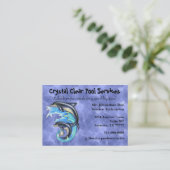 Breeze & Brasserie Chubby Business Card Visitenkarte (Stehend Vorderseite)