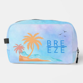Breeze Summer Beach Print Cut Nähtasche Waschbeutel