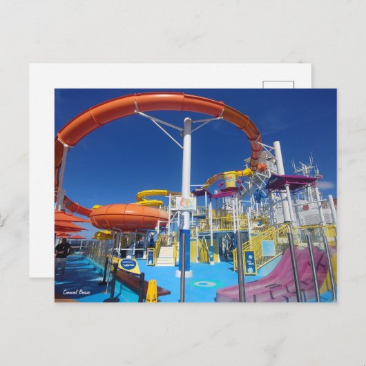 Breeze Waterpark Postkarte (Vorne/Hinten)