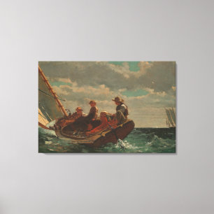 Breezing (A Fair Wind) von Winslow Homer Leinwanddruck