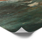 Breezing - Winslow Homer Fine Art Poster (Ecke)