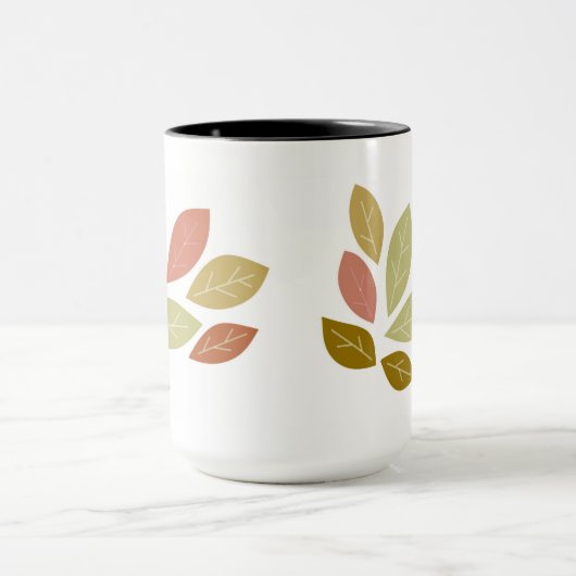Breezy Autumn Leaves Tasse (Zentrum)